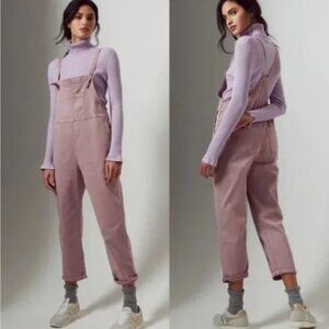 Anthropologie Pilcro Relaxed Everyday Overalls Purple Women's XL